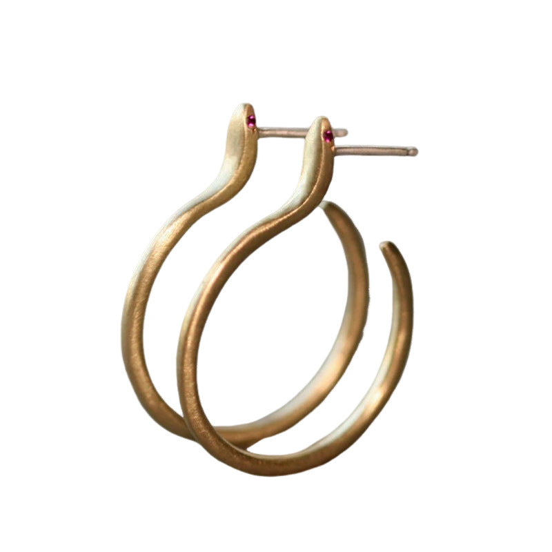 Romantische Gold Ohrring für besondere Momente