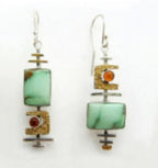 Zarte handwerkliche Ohrring