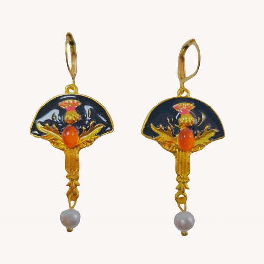 Schöne Perlen Ohrring mit einzigartigem Stil