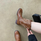 Vintage inspirierte Orthopädische Stiefel