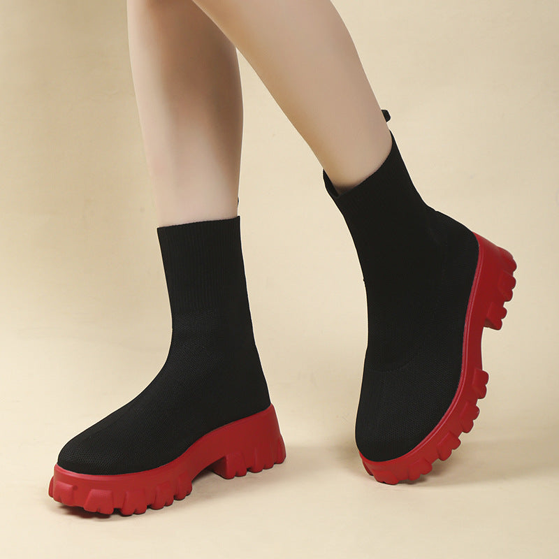 Vintage inspirierte Orthopädische Stiefel