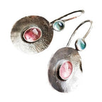 Handgefertigte Vintage Silber Ohrring