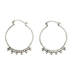 Romantische Silber Ohrring für besondere Momente