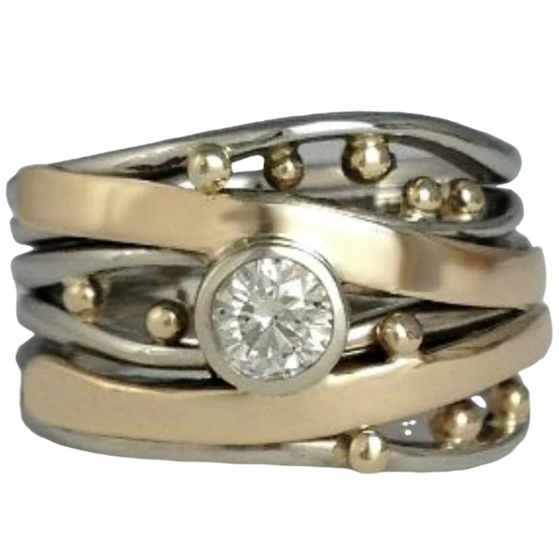 Romantische Gold Ring für besondere Momente