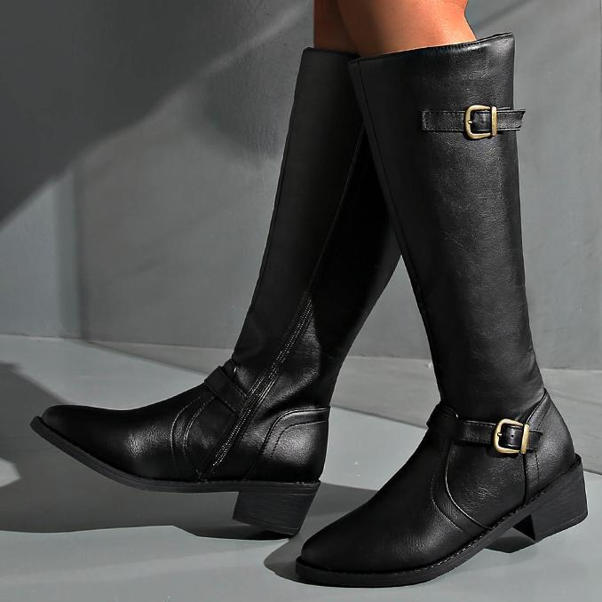 Klassische Orthopädische Stiefel mit zeitlosem Stil