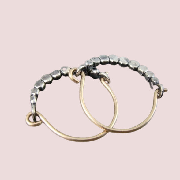 Klassische Silber Ohrring mit zeitloser Eleganz