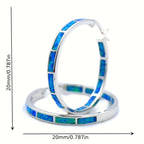 Handgefertigte Vintage Ohrring