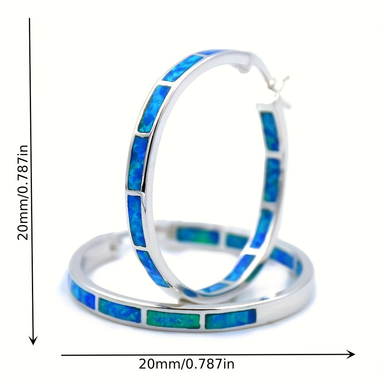 Handgefertigte Vintage Ohrring