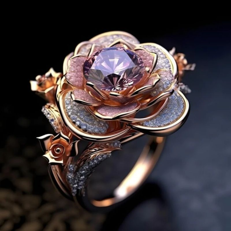 Handgefertigte Vintage Ring