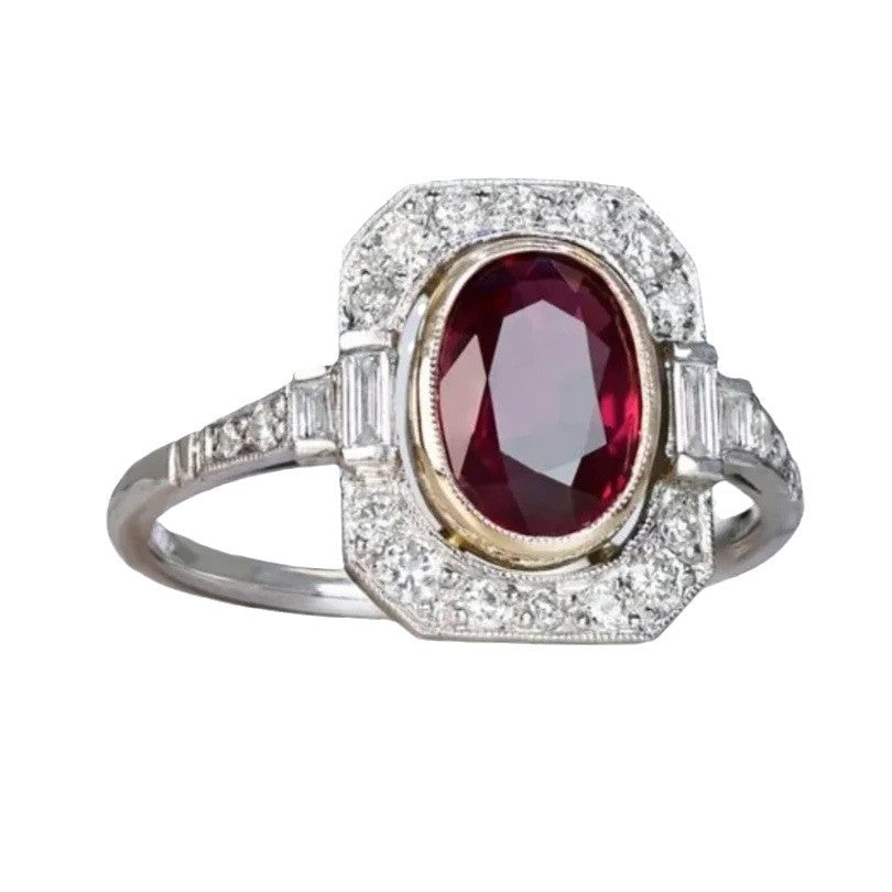 Handgefertigte Vintage Silber Ring