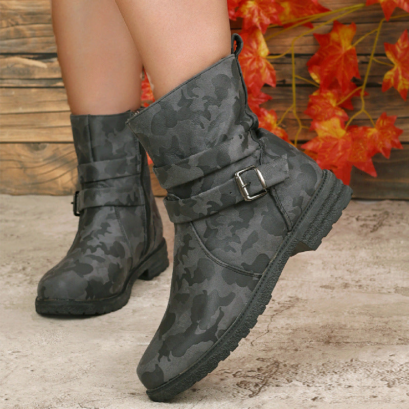 Anmutige Orthopädische Stiefel für modernen Look