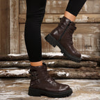 Vintage inspirierte Orthopädische Stiefel