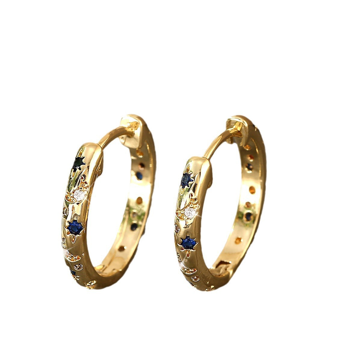 Elegante Gold Ohrring für jeden Anlass