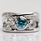 Handgefertigte Vintage Silber Armband