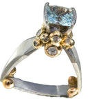 Schöne Gold Ring mit einzigartigem Stil