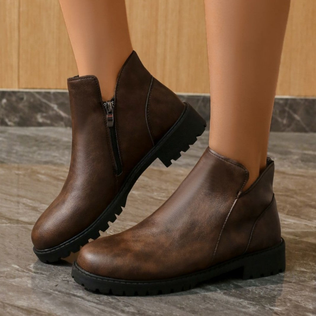 Vintage inspirierte Orthopädische Stiefel