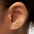 Schöne Ohrring mit einzigartigem Stil