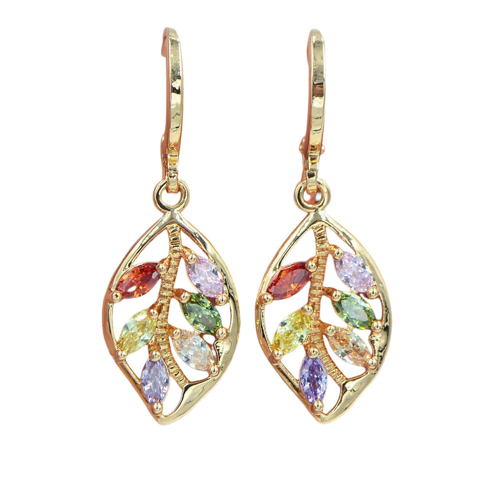 Charmante Gold Ohrring für jeden Anlass