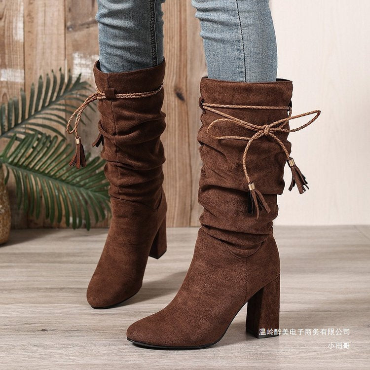 Klassische Orthopädische Stiefel mit zeitlosem Stil