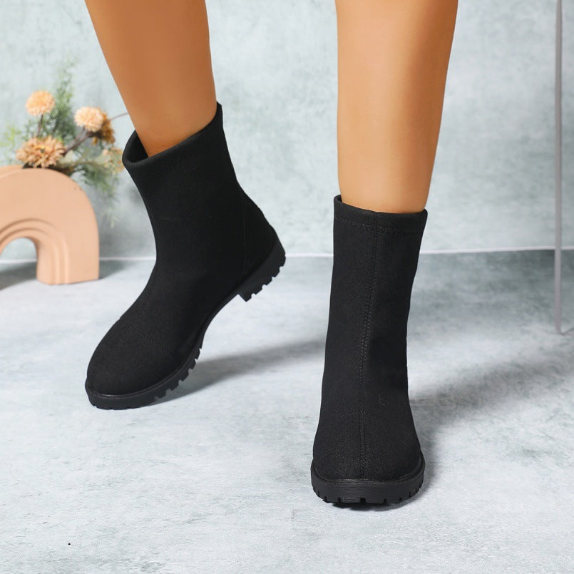 Klassische Orthopädische Stiefel mit zeitlosem Stil