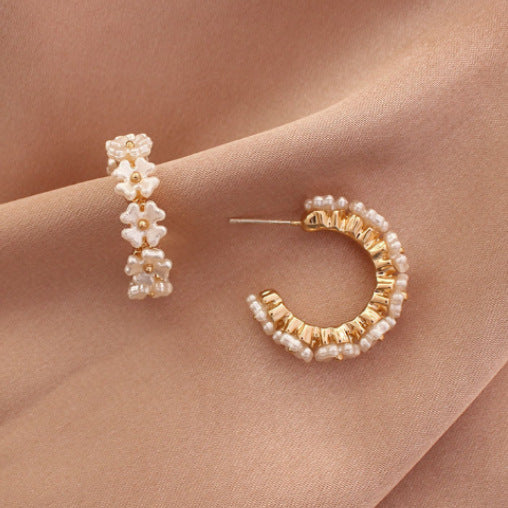 Handgefertigte Vintage Silber Ohrring