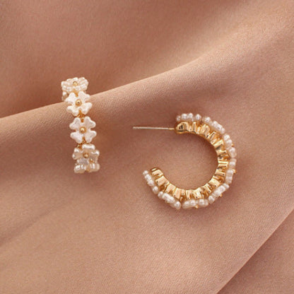 Handgefertigte Vintage Silber Ohrring