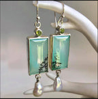 Atemberaubende Perlen Ohrring für den Alltag