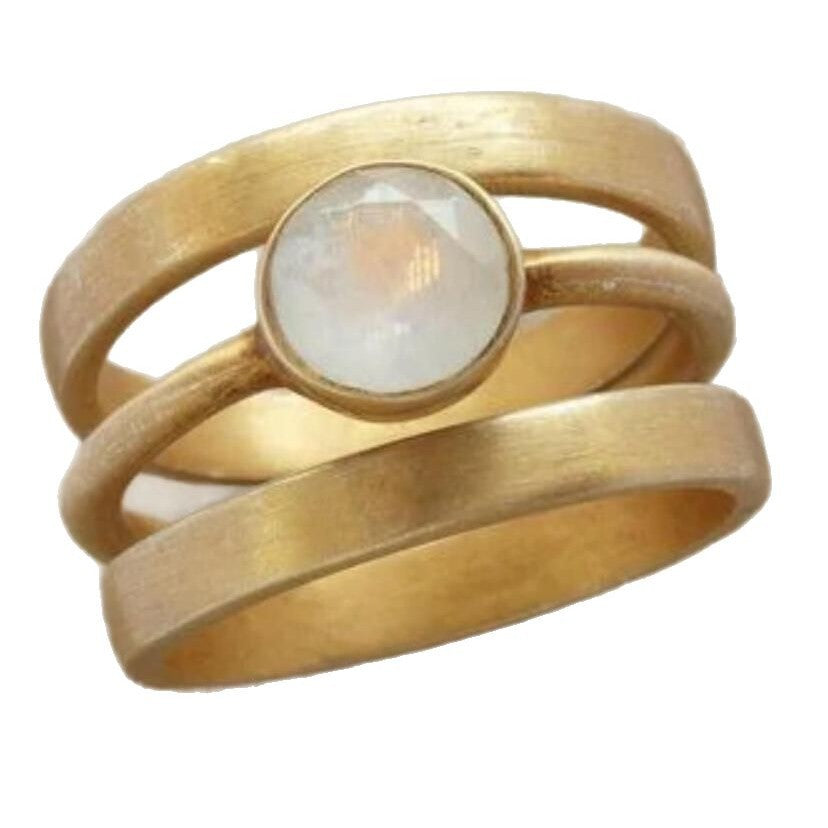 Romantische Gold Ring für besondere Momente