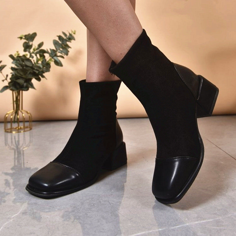 Klassische Orthopädische Stiefel mit zeitlosem Stil