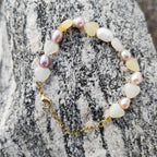 Handgefertigte Vintage Perlen Armband