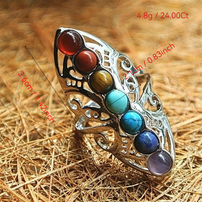 Handgefertigte Vintage Silber Ring