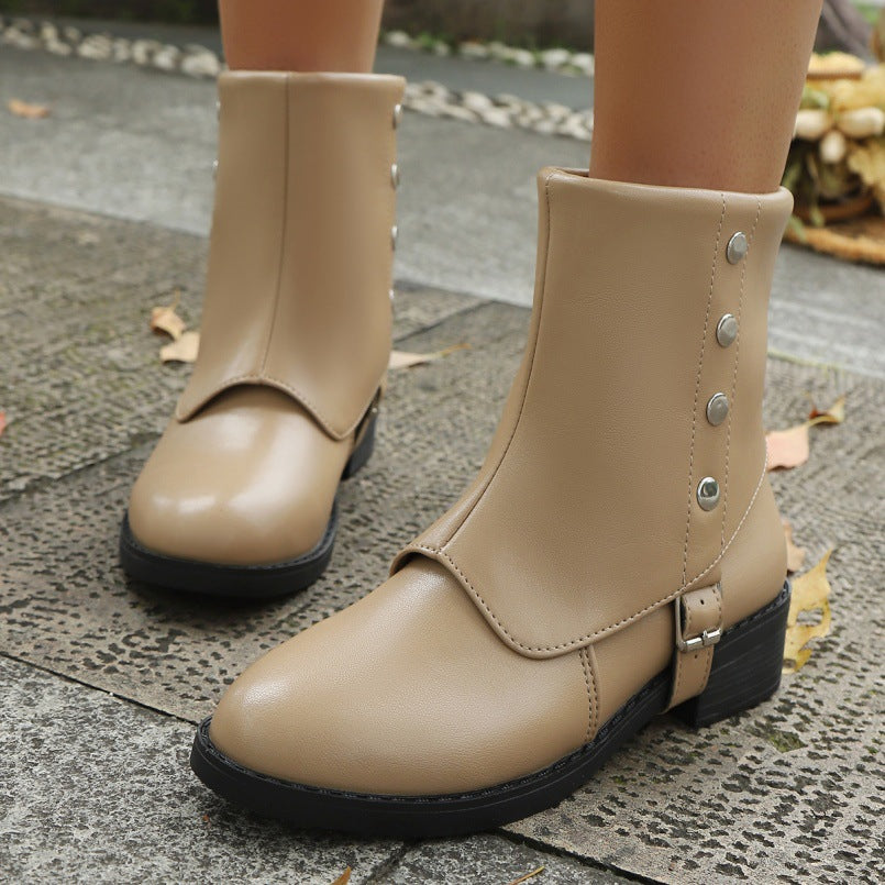 Vintage inspirierte Orthopädische Stiefel