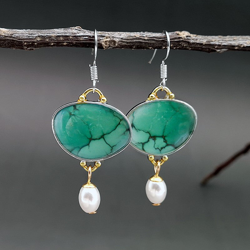 Atemberaubende Perlen Ohrring für den Alltag