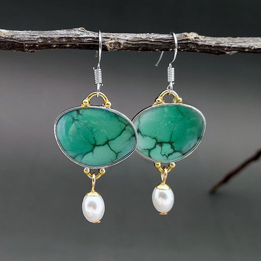 Atemberaubende Perlen Ohrring für den Alltag