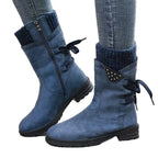 Anmutige Orthopädische Stiefel für modernen Look