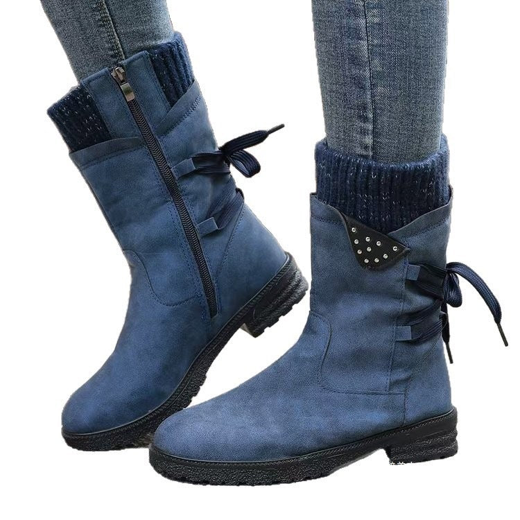Anmutige Orthopädische Stiefel für modernen Look