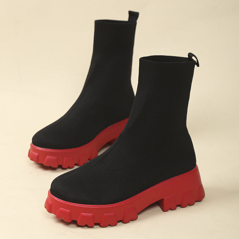 Vintage inspirierte Orthopädische Stiefel