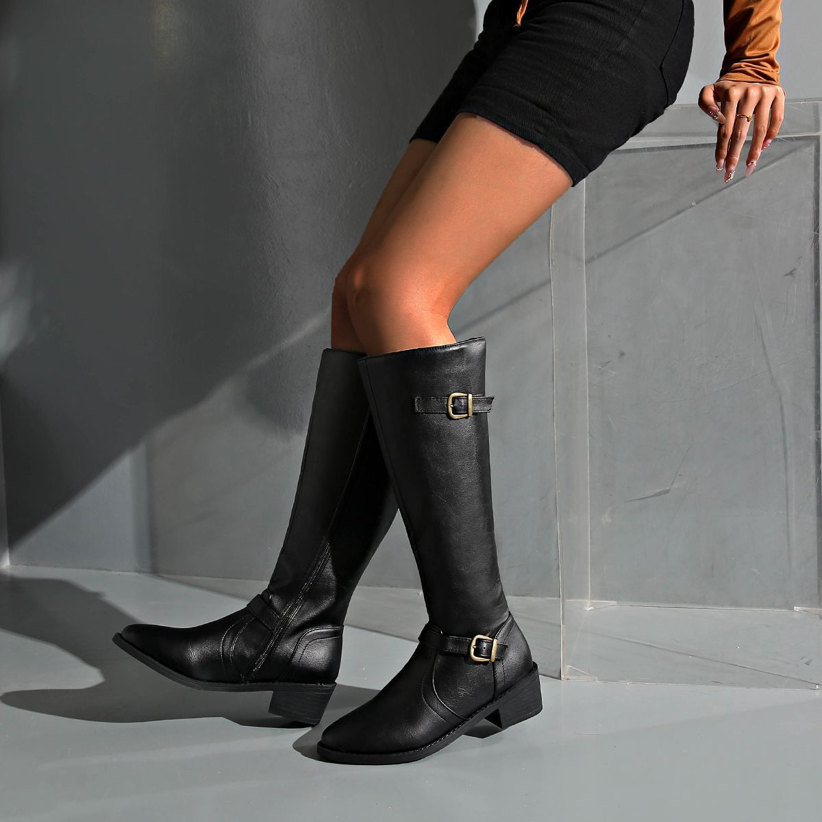 Vintage inspirierte Orthopädische Stiefel