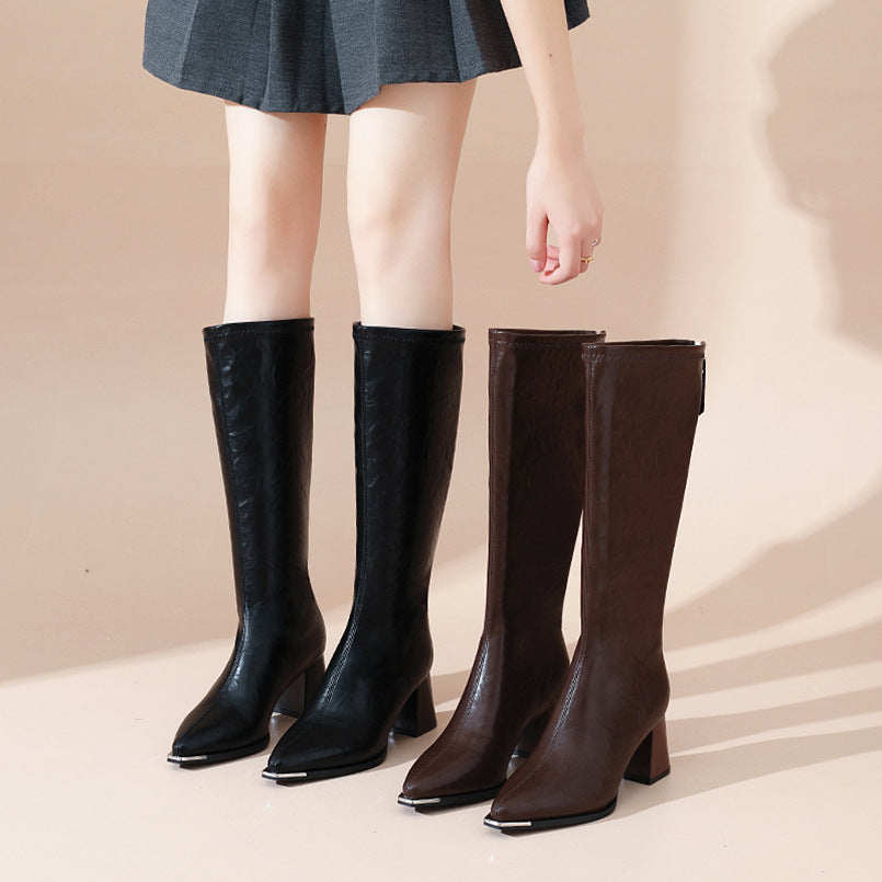 Klassische Orthopädische Stiefel mit zeitlosem Stil