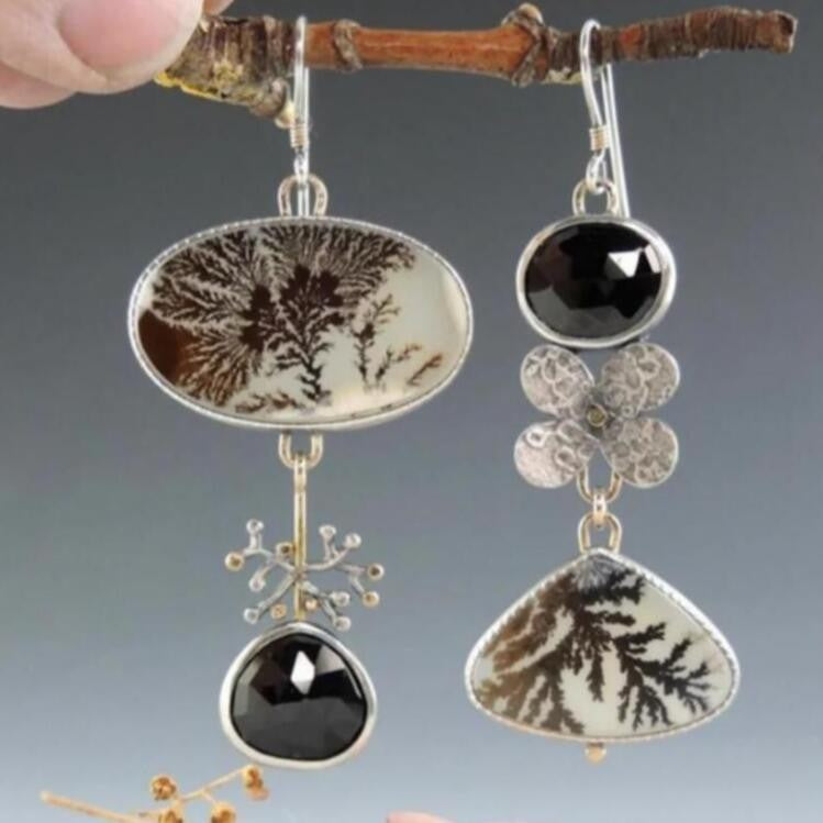 Handgefertigte Vintage Ohrring