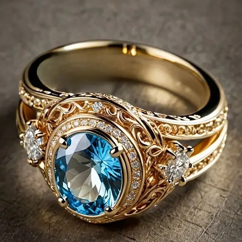 Atemberaubende Gold Ring für den Alltag