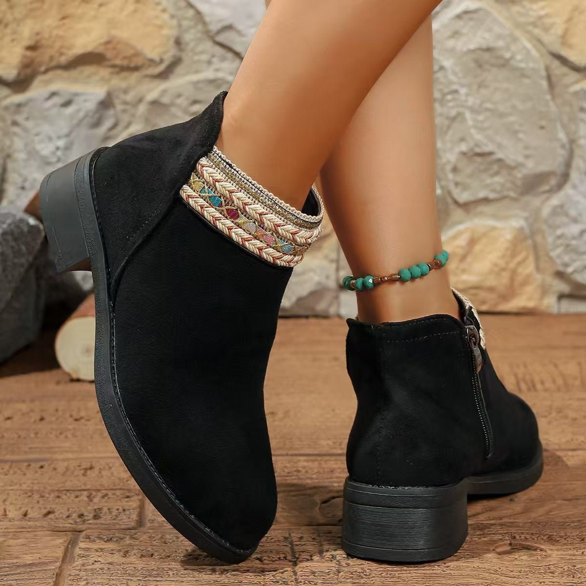 Klassische Orthopädische Stiefel mit zeitlosem Stil