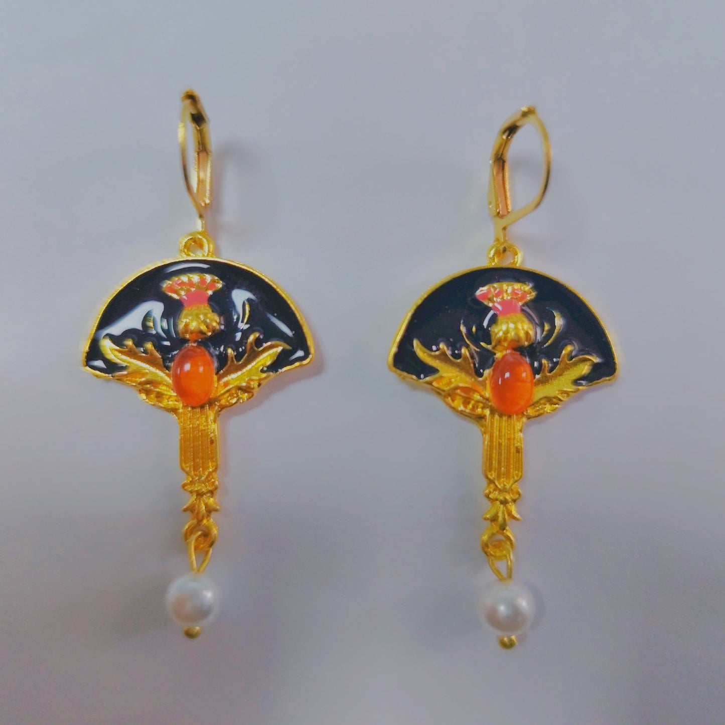 Schöne Perlen Ohrring mit einzigartigem Stil