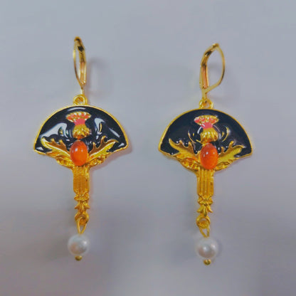 Schöne Perlen Ohrring mit einzigartigem Stil