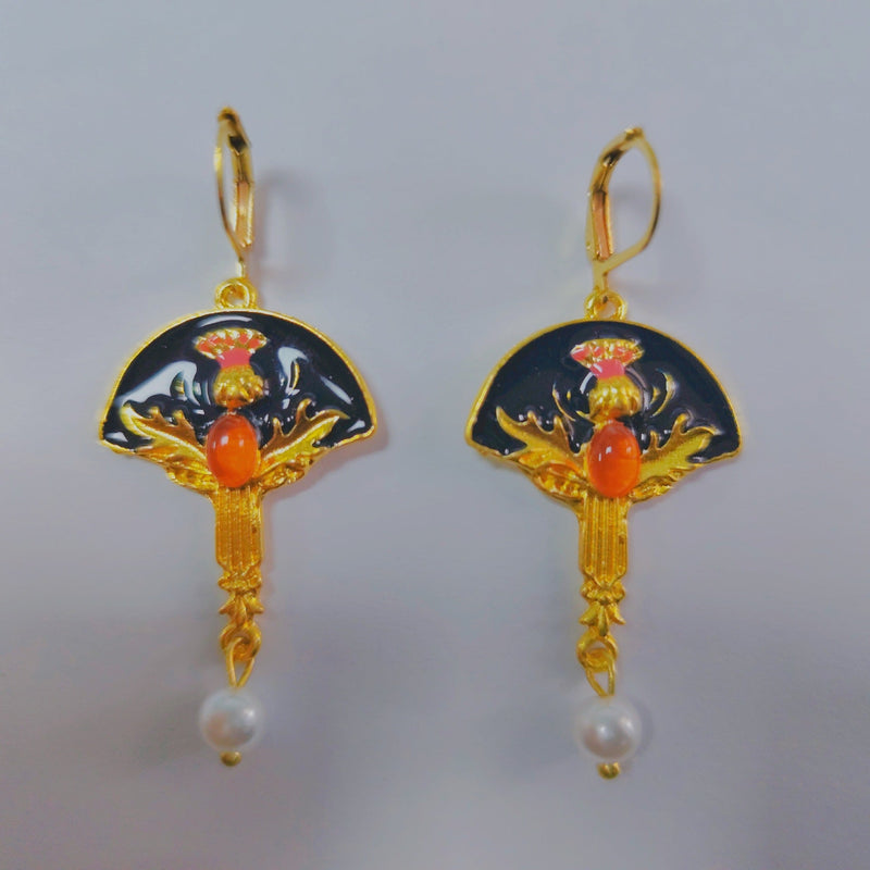 Schöne Perlen Ohrring mit einzigartigem Stil