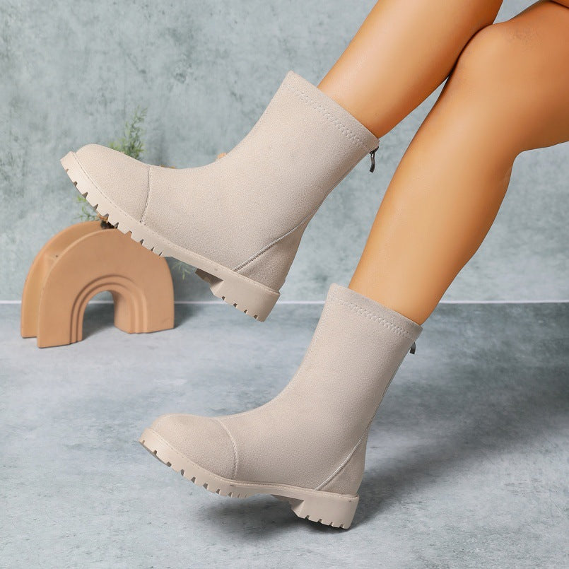 Klassische Orthopädische Stiefel mit zeitlosem Stil