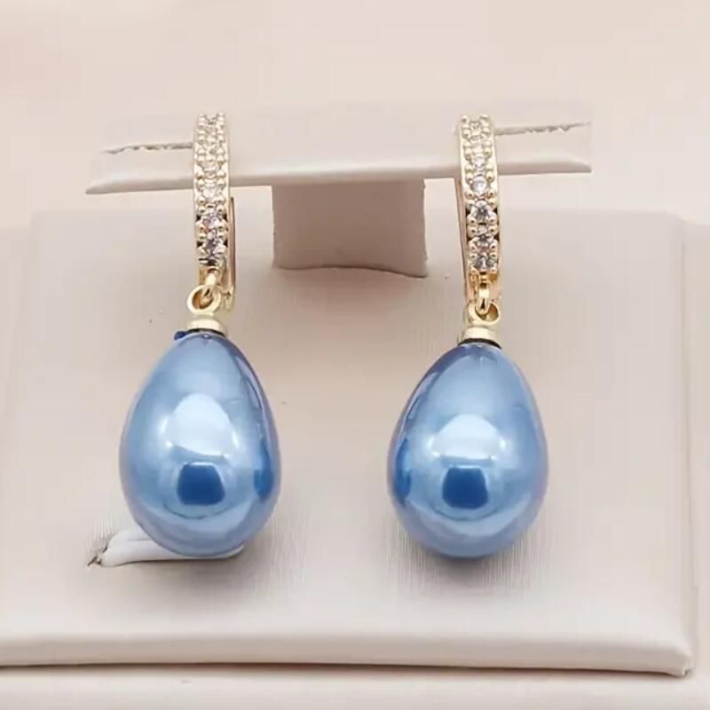 Romantische Perlen Ohrring für besondere Momente