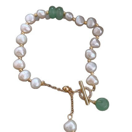 Handgefertigte Vintage Perlen Armband