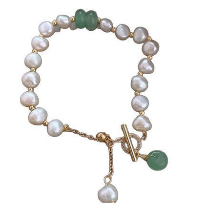 Handgefertigte Vintage Perlen Armband