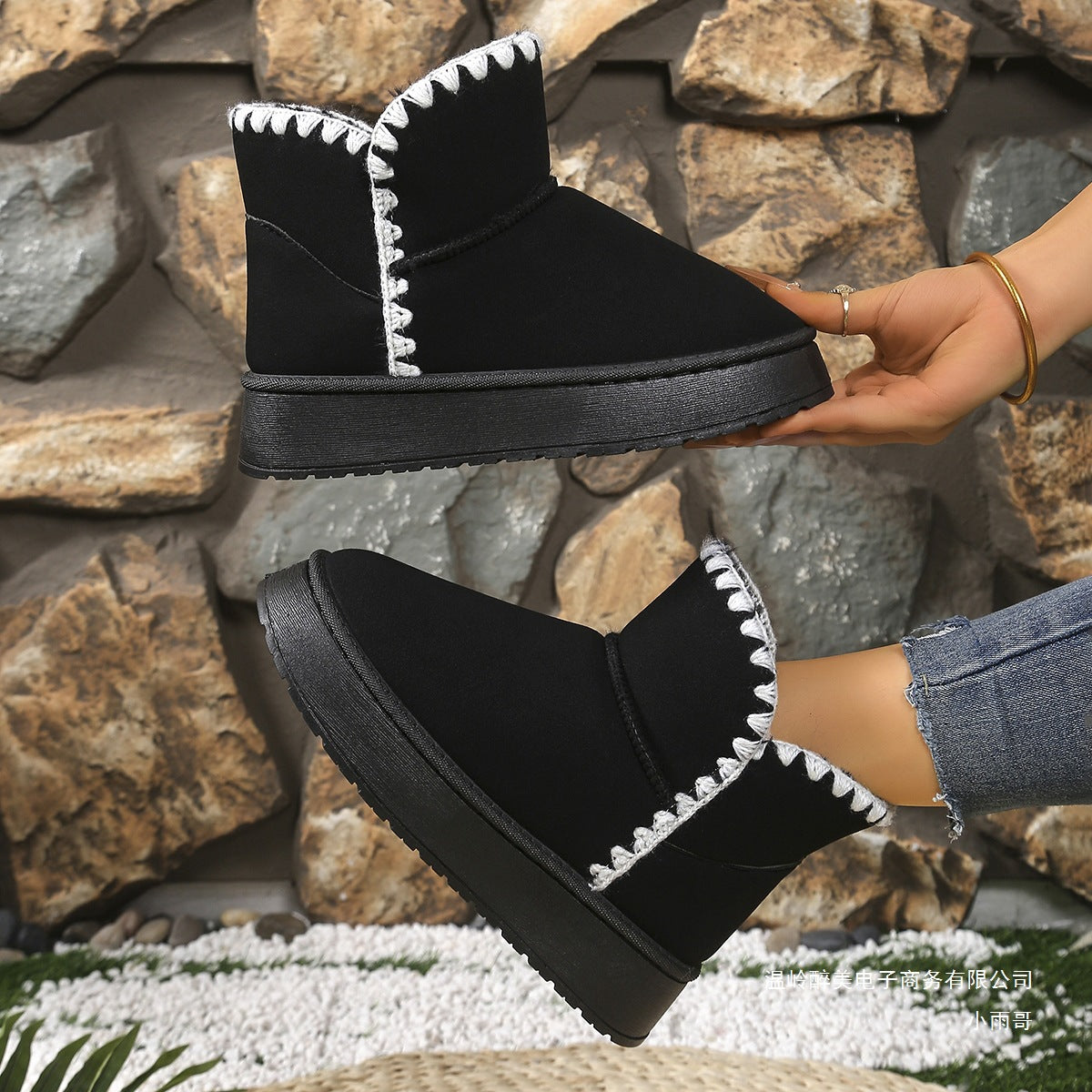 Klassische Orthopädische Stiefel mit zeitlosem Stil